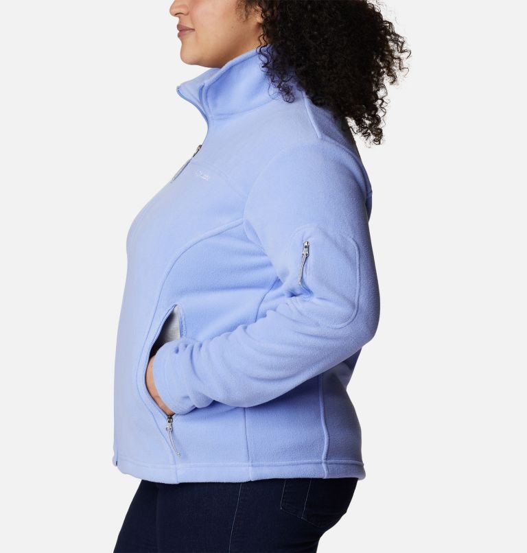 Women's Columbia Fast Trek II Jackets Blue | Plus Size CA-Q6013